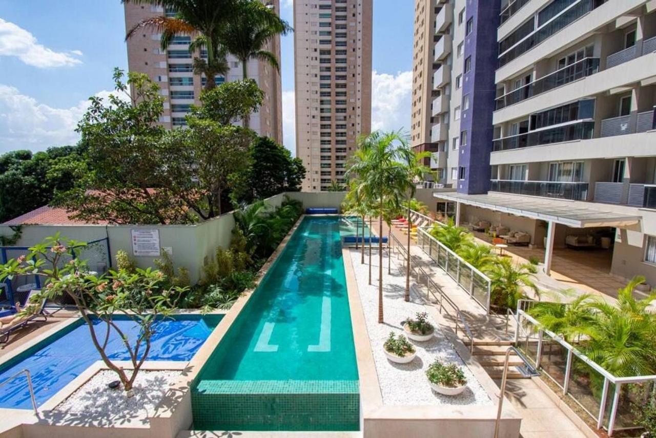 Flat Mobiliado No Edificio The Expression - Setor Bueno - Th505 Apartment Goiania Exterior photo