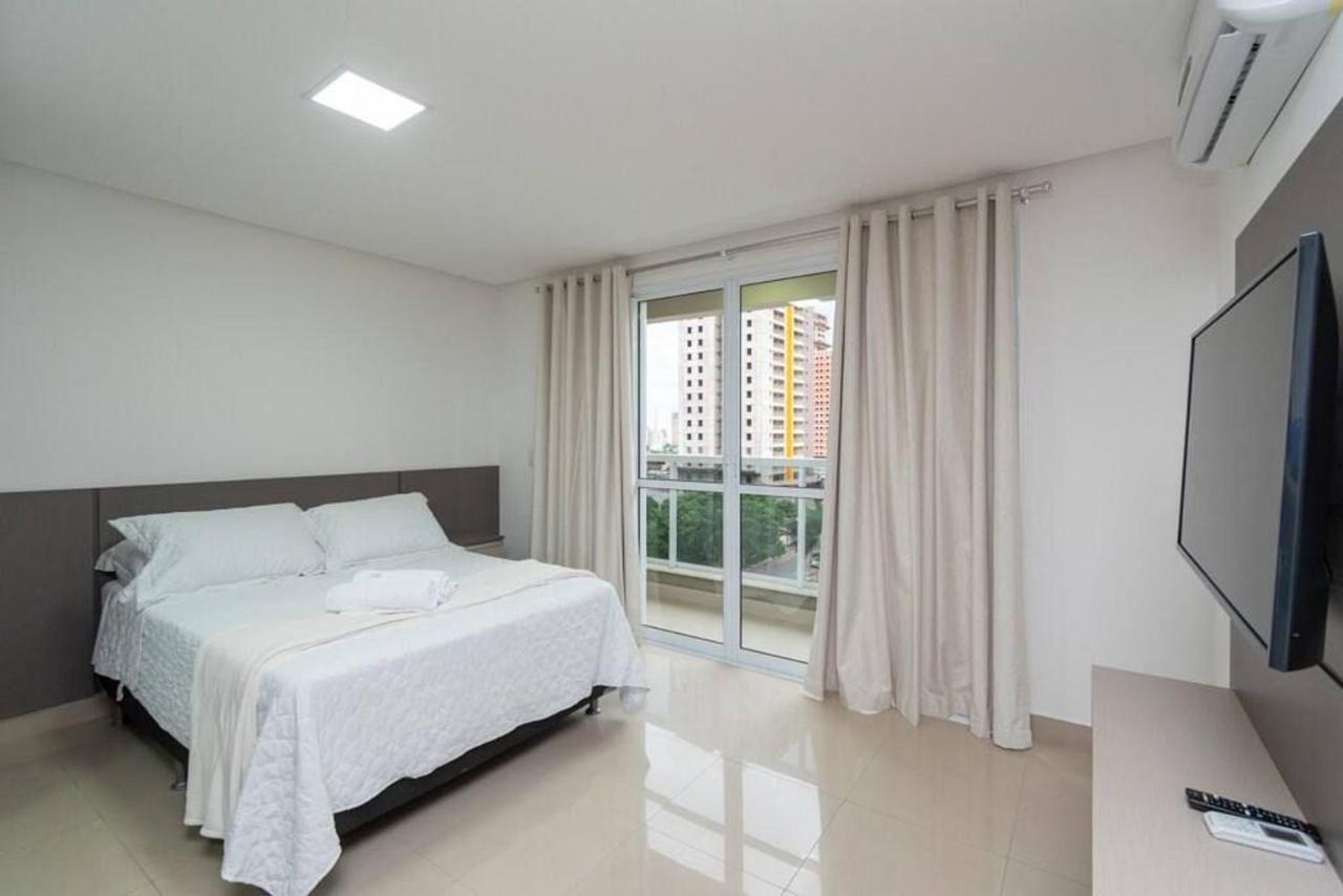 Flat Mobiliado No Edificio The Expression - Setor Bueno - Th505 Apartment Goiania Exterior photo