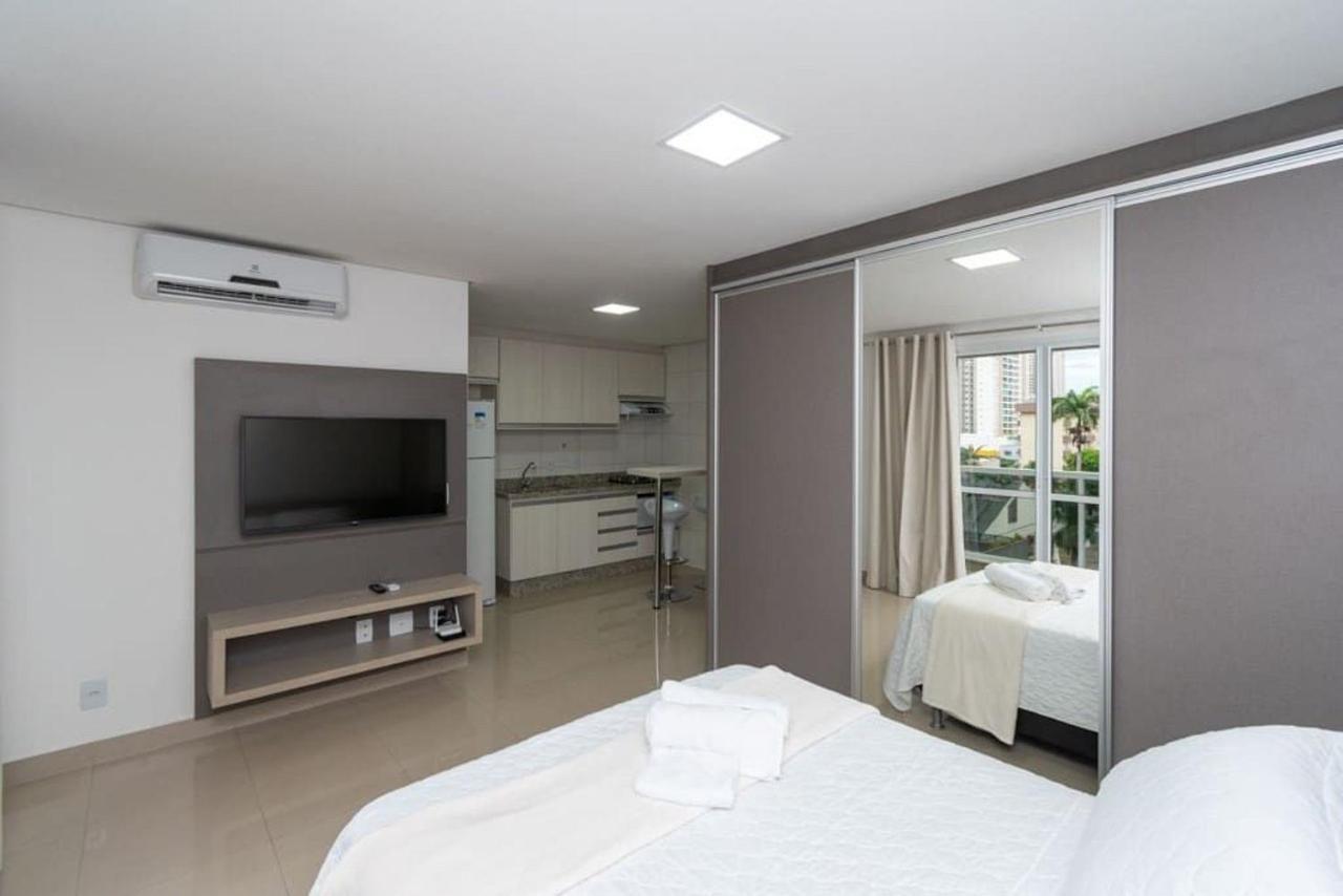 Flat Mobiliado No Edificio The Expression - Setor Bueno - Th505 Apartment Goiania Exterior photo