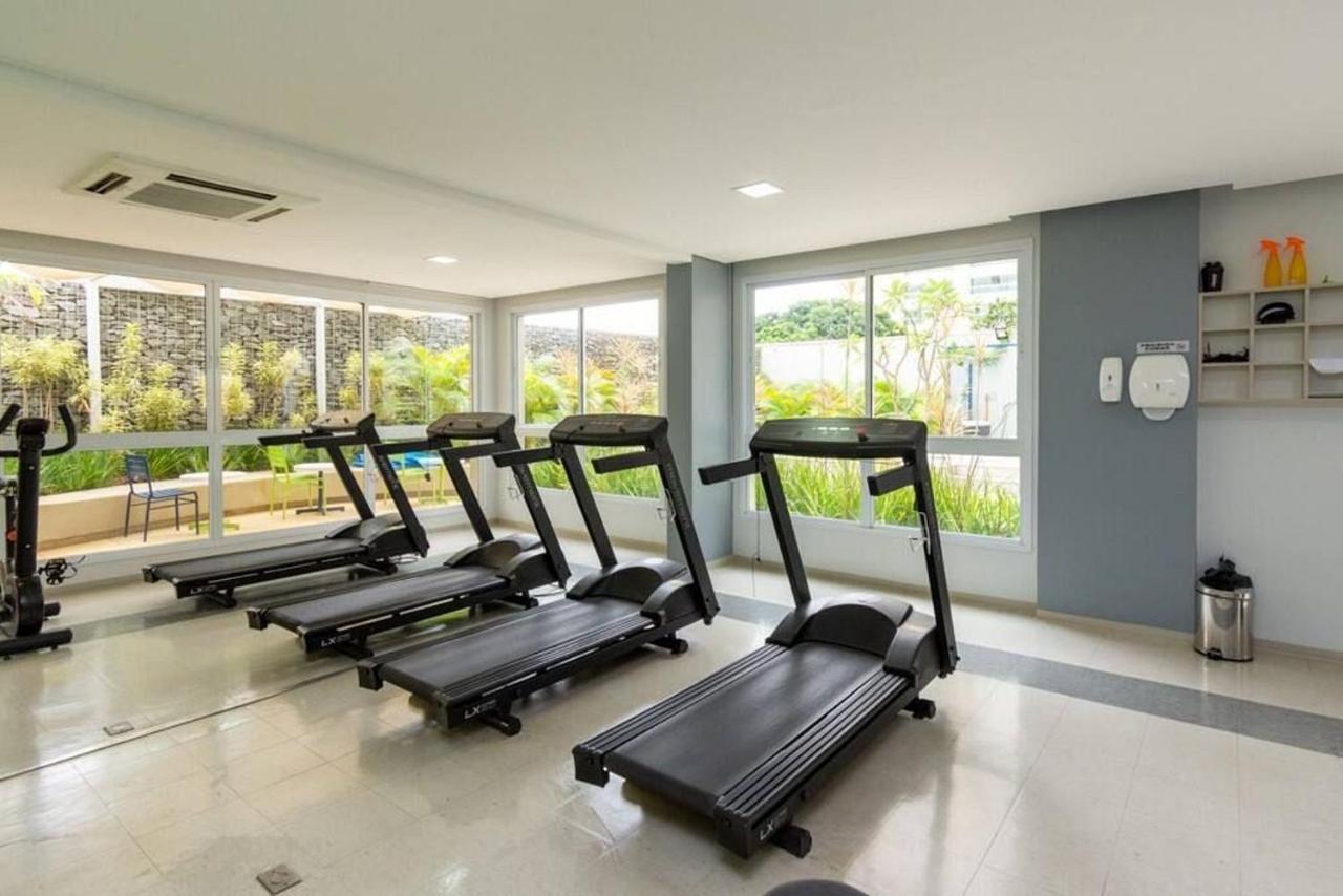 Flat Mobiliado No Edificio The Expression - Setor Bueno - Th505 Apartment Goiania Exterior photo