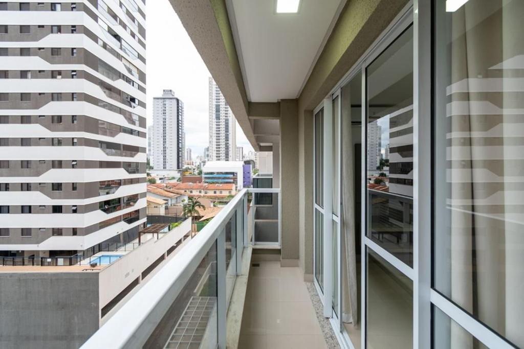 Flat Mobiliado No Edificio The Expression - Setor Bueno - Th505 Apartment Goiania Exterior photo